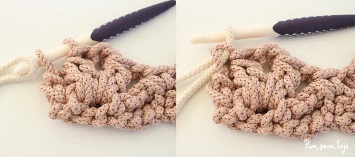 cubre macetas de ganchillo XL