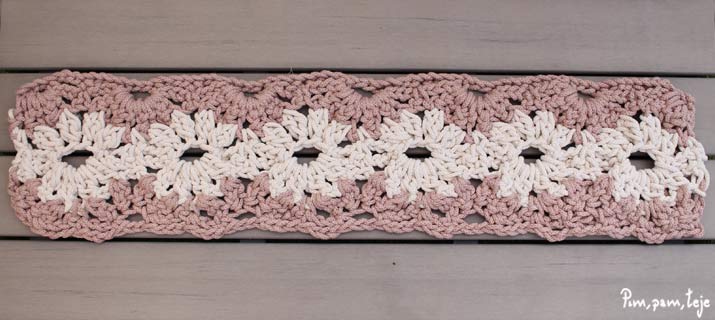 cubre macetas de ganchillo